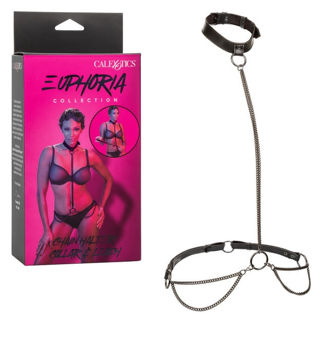 EUPHORIA CHAIN HALTER COLLAR & LEASH - SE310100