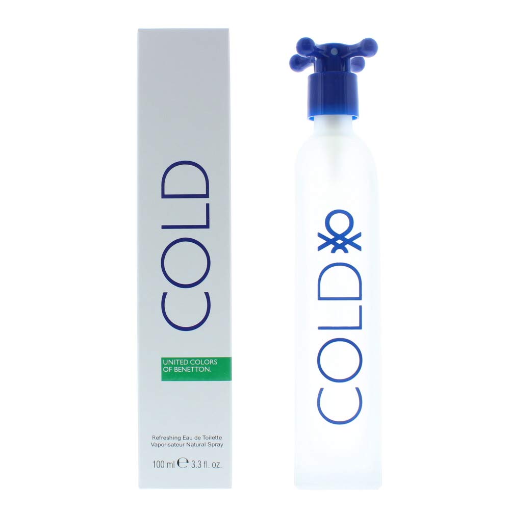 COLD BENETTON 3.3OZ, MEN'S PERFUME, EDT-Pinkfoxxx