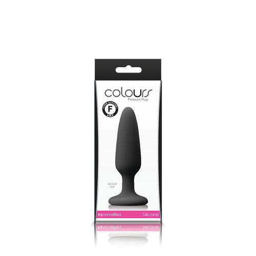 COLOURS PLEASURES SMALL PLUG BLACK - NSN041323