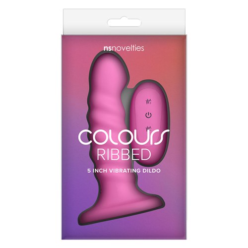 Colours Ribbed-Pink 5"
