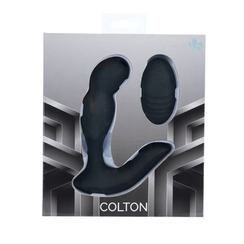 COLTON PROSTATE MASSAGER BLACK - MTBO2524BLK