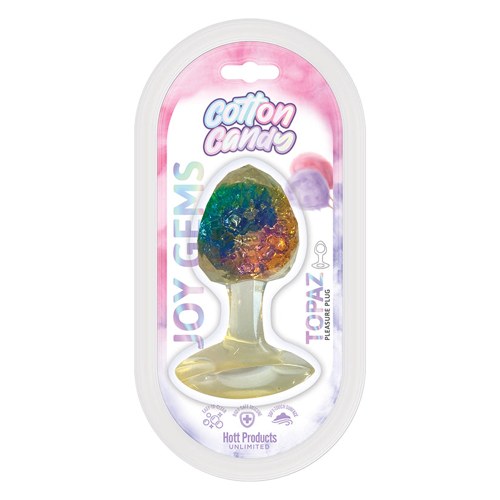 Cotton Candy Joy Gems Topaz Silicone Plug