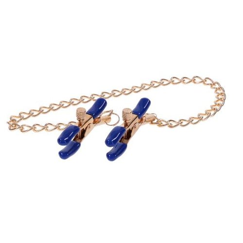 COUGAR CHAINED NIPPLE CLAMPS - SS09979