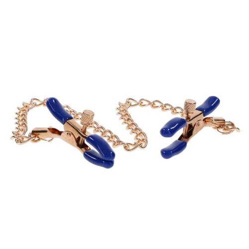 COUGAR CHAINED NIPPLE CLAMPS - SS09979