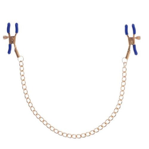 COUGAR CHAINED NIPPLE CLAMPS - SS09979
