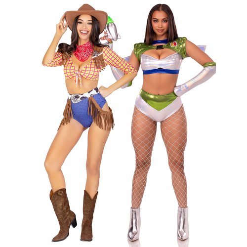Cowgirl & Space Ranger Couples Costume - cowgirl-space-ranger-couples-costume