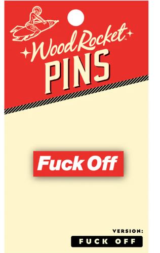 FUCK OFF PIN (NET) - WREPP017