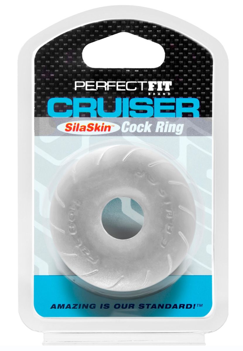 PERFECT FIT SILISKIN CRUISER RING 2.5 CLEAR " - PERCR15C