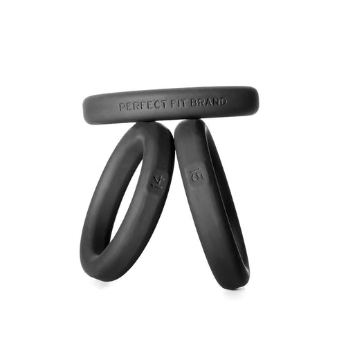 XACT FIT SILICONE RINGS #14 #15 #16 BLACK - PERCR91B
