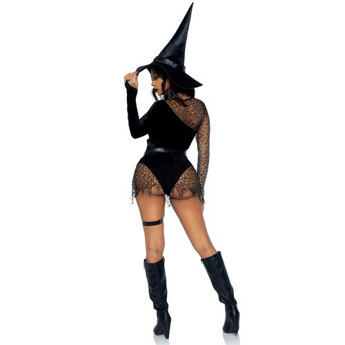 Crafty Witch Sexy Costume With Hat - SK87068   00125