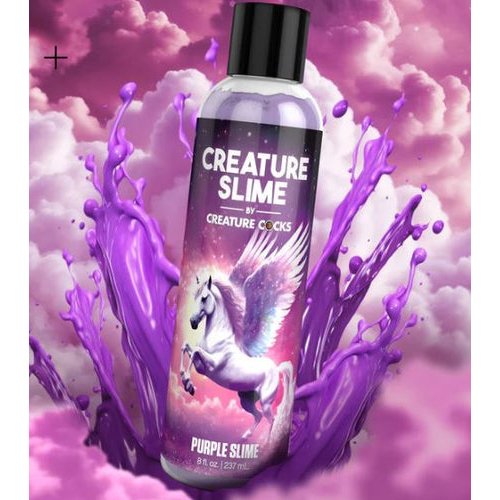CREATURE COCKS CREATURE SLIME WATER BASED PURPLE SLIME LUBE 8OZ - XRAH587