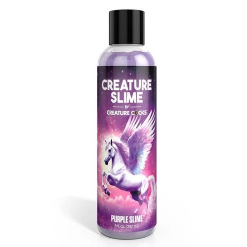 CREATURE COCKS CREATURE SLIME WATER BASED PURPLE SLIME LUBE 8OZ - XRAH587