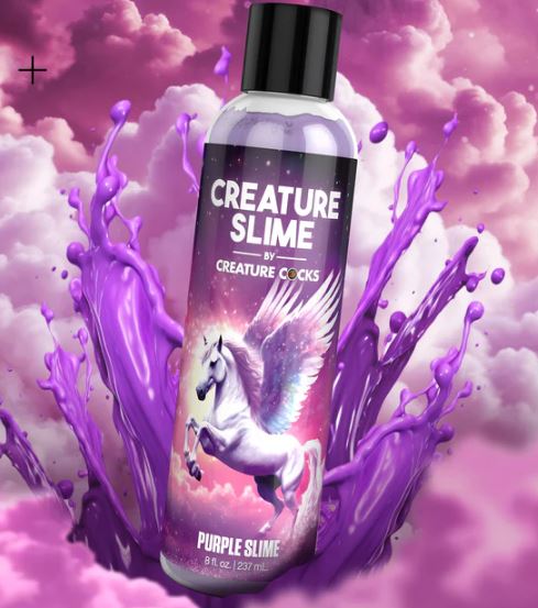 CREATURE COCKS CREATURE SLIME WATER BASED PURPLE SLIME LUBE 8OZ - XRAH587