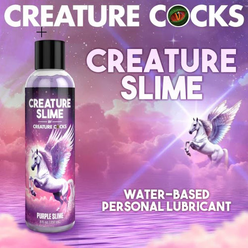 CREATURE COCKS CREATURE SLIME WATER BASED PURPLE SLIME LUBE 8OZ - XRAH587