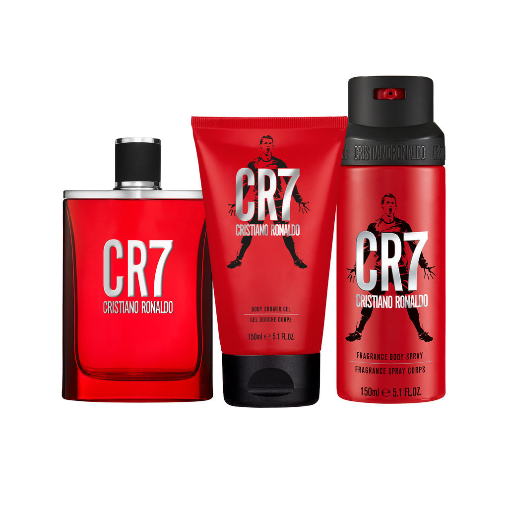 CRISTIANO RONALDO CR7 3PC SET, MEN'S GIFT SET, EDT