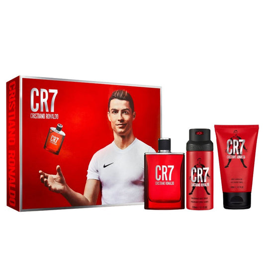 CRISTIANO RONALDO CR7 3PC SET, MEN'S GIFT SET, EDT-Pinkfoxxx