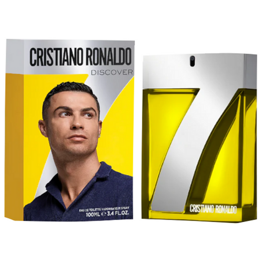 CRISTIANO RONALDO DISCOVER 3.4OZ, MEN'S PERFUME, EDT-Pinkfoxxx