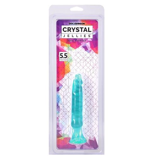 CRYSTAL JELLIES ANAL STARTER 5.5IN TEAL