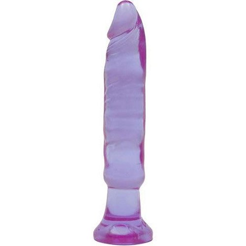 CRYSTAL JELLIES ANAL STARTER 6IN PURPLE