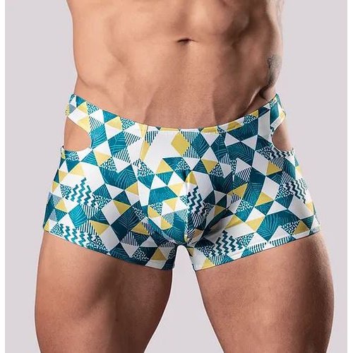 CUT IT OUT! CUTOUT SHORT BLUE SMALL - MP141292BUSL