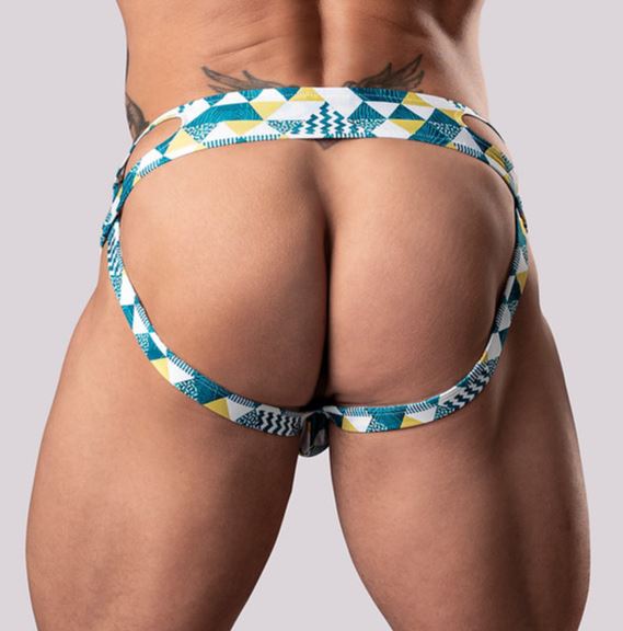 CUT IT OUT! MOONSHINE JOCK BLUE L/XL - MP302292BULX