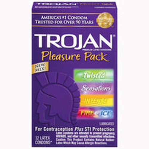 (D) TROJAN PLEASURE PACK 12 PA - T95302