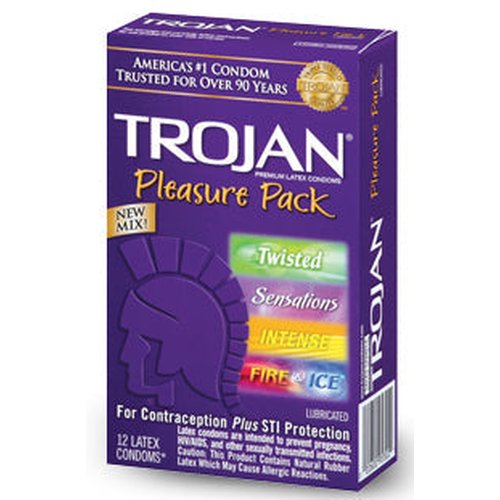 (D) TROJAN PLEASURE PACK 12 PA - T95302