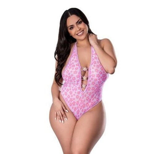 DAISY TEDDY W/ SNAP CROTCH DAISY 2XL