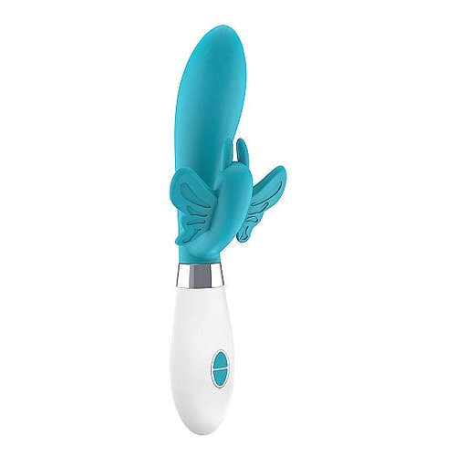 (D)ALEXIOS BUTTERFLY & G-SPOT VIBRATOR TURQUOISE - SHTLUM004TUR