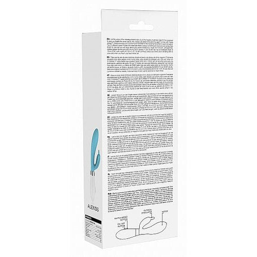 (D)ALEXIOS BUTTERFLY & G-SPOT VIBRATOR TURQUOISE - SHTLUM004TUR