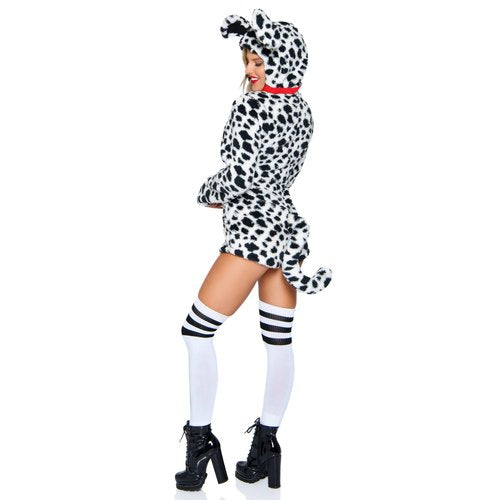Darling Dalmatian Ultra Soft Romper With Hood - 86951     00725