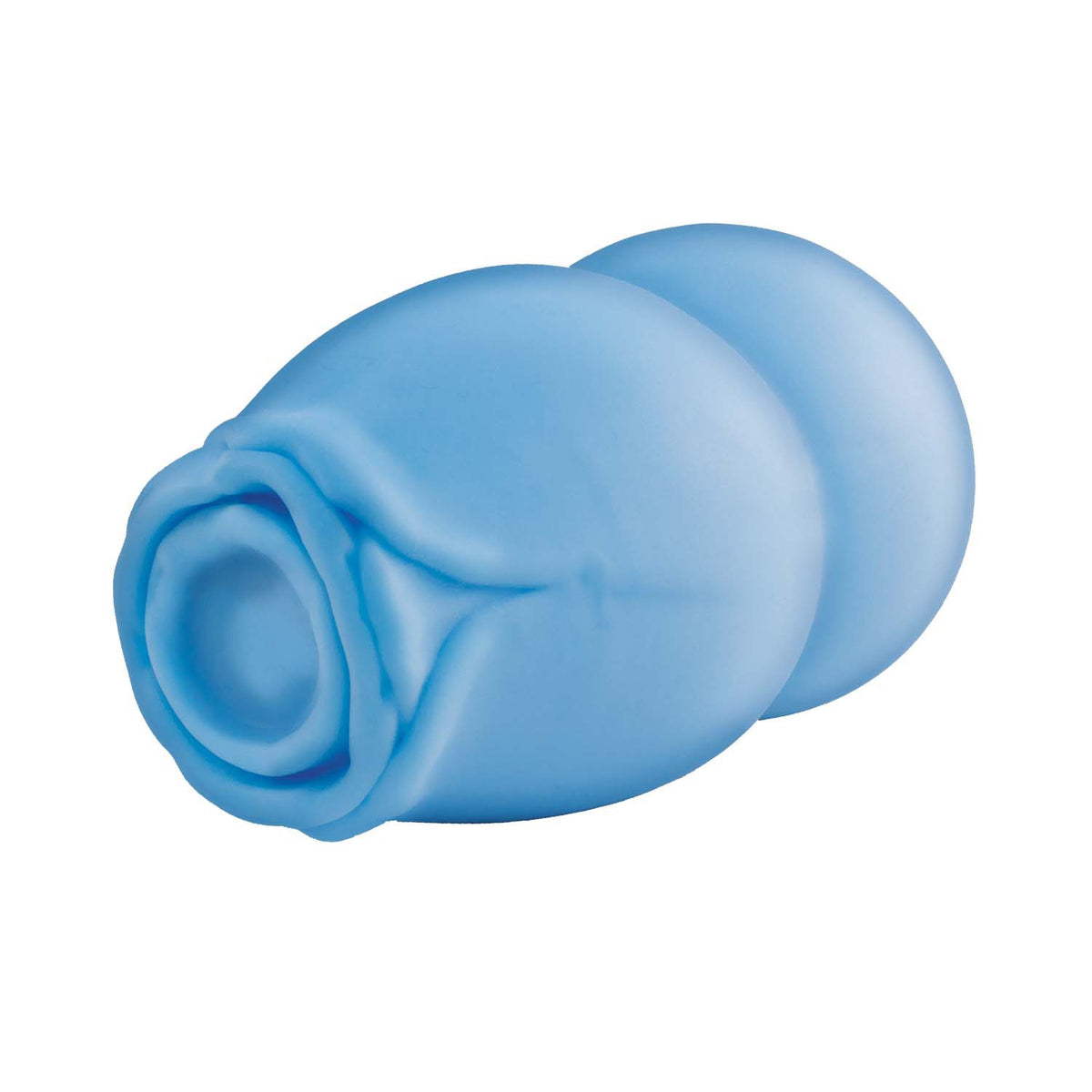 DELITE HEATED ROSE MASTURBATOR BLUE