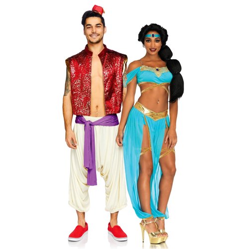 Desert Oasis Couple's Costume - desert-oasis-couples-costume