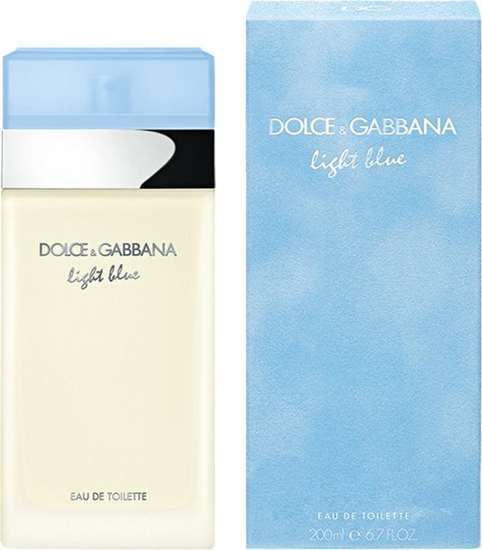 D&G LIGHT BLUE 6.7OZ, WOMEN'S PERFUME, EDT-Pinkfoxxx