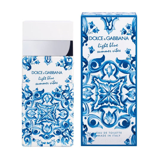 D&G LIGHT BLUE SUMMER VIBES 3.4OZ, WOMEN'S PERFUME, EDT-Pinkfoxxx
