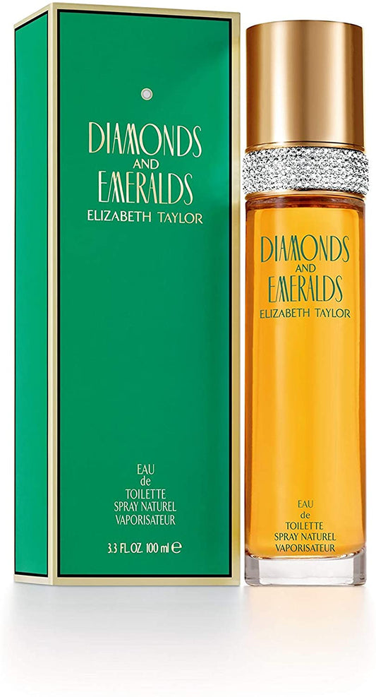 DIAMOND AND EMERALDS 3.3OZ, WOMEN'S PERFUME, EDT-Pinkfoxxx