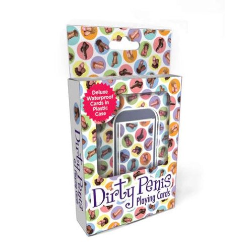 DIRTY PENIS WATERPROOF PLAYING CARDS