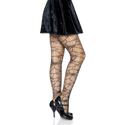 Distressed Net Pantyhose - 9934      00122