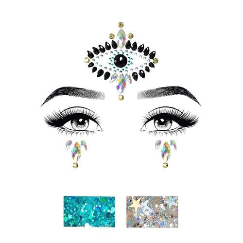 Divinity Jewels Sticker & Body Glitter - EYE027    10122