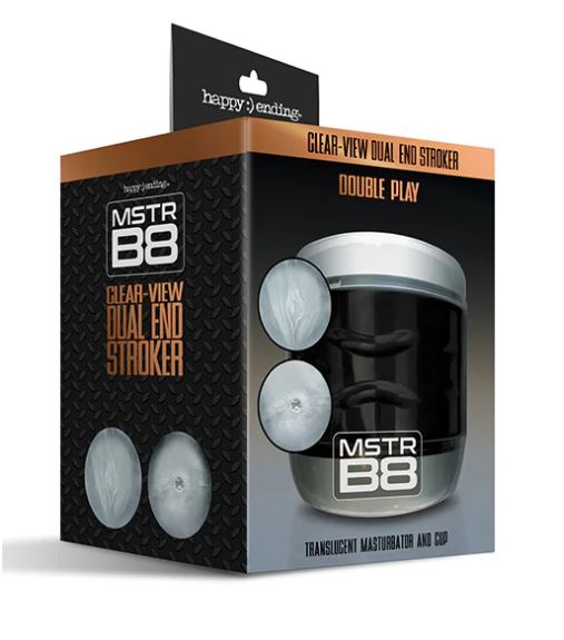 MSTR B8 CLEAR VIEW DUAL END STROKER DOUBLE PLAY - GN3000930