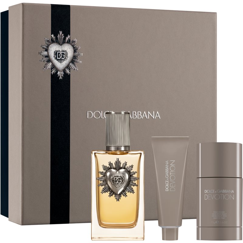 DOLCE & GABBANA DEVOTION 3PC SET, MEN'S GIFT SET, EDP-Pinkfoxxx