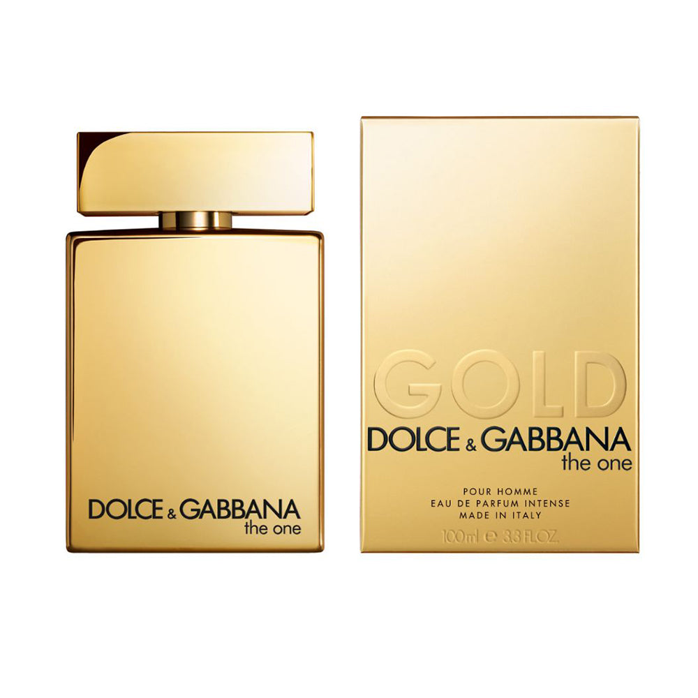 DOLCE&GABBANA THE ONE GOLD INTENSE 3.3OZ, MEN'S PERFUME, EDP-Pinkfoxxx