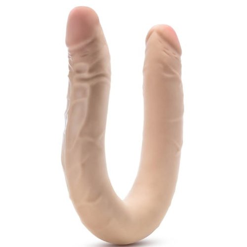 DR SKIN PLUS - 16.5 POSABLE DOUBLE DONG - BEIGE " - BN32093