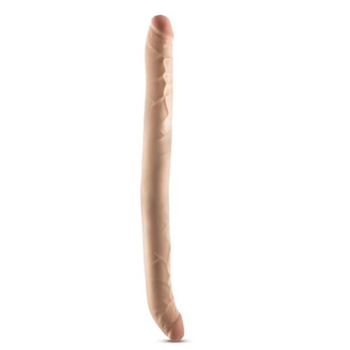 DR SKIN PLUS - 16.5 POSABLE DOUBLE DONG - BEIGE " - BN32093
