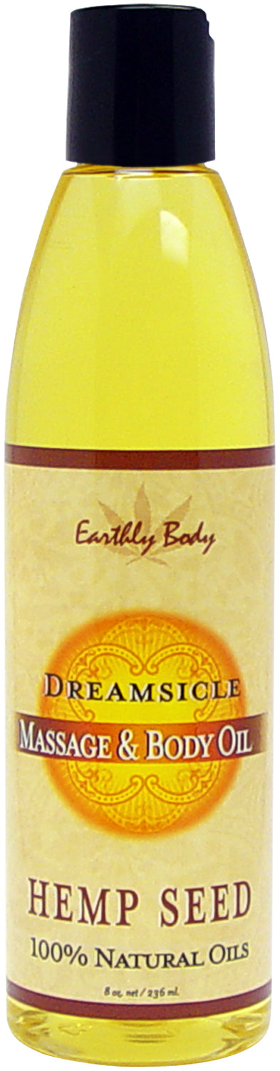 MASSAGE & BODY OIL DREAMSICLE 8 OZ - EBMAS002