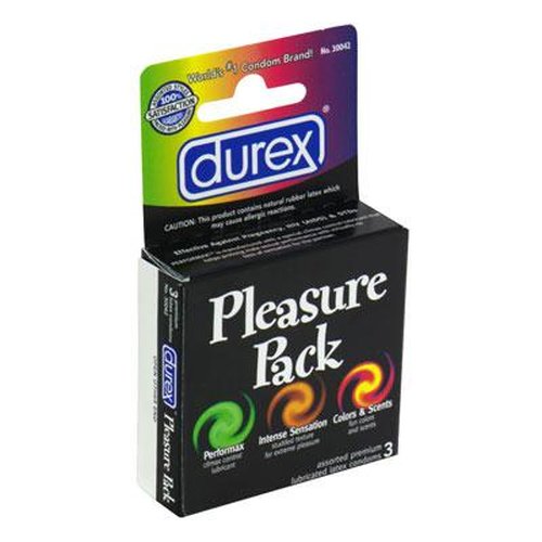 DUREX PLEASURE PACK 3PK - R30042