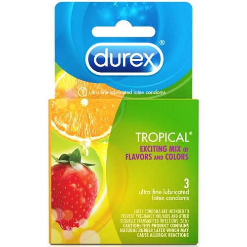 DUREX TROPICAL 3 PACK - R90