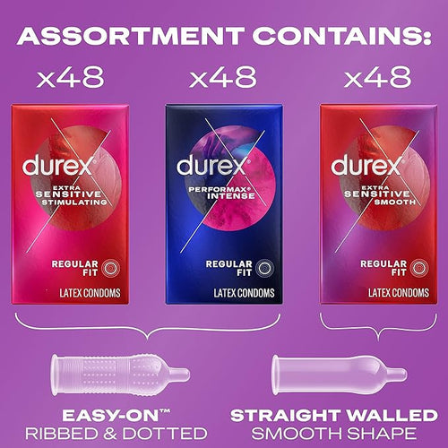 DUREX VARIETY PACK 144 CT - R99569