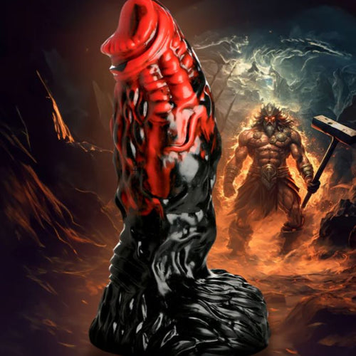 CREATURE COCKS VULCAN SILICONE DILDO - XRAH320