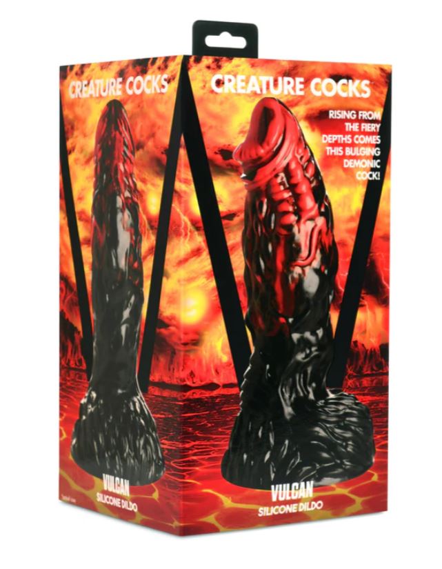 CREATURE COCKS VULCAN SILICONE DILDO - XRAH320